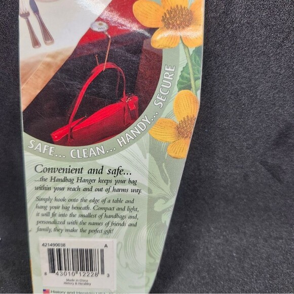 Letter A Personalized Handbag Hanger - Picture 3 of 5